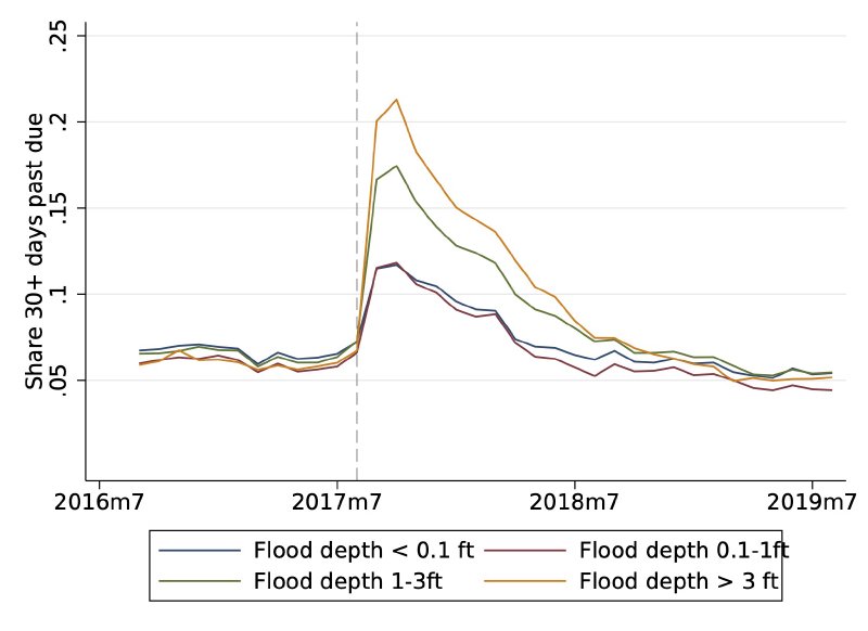 Figure from Household Financial Decision-Making After Natural Disasters: Evidence from Hurricane Harvey